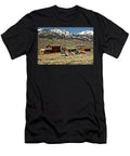 Snow Caps Behind the Yellowstone Forever Campus Adam Jewell T-Shirt