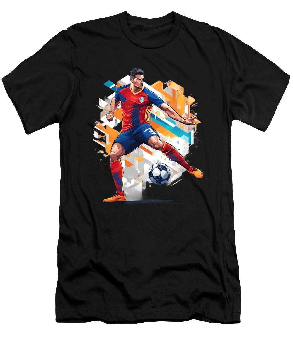 Soccer Games Anime Girl Nft T-Shirt
