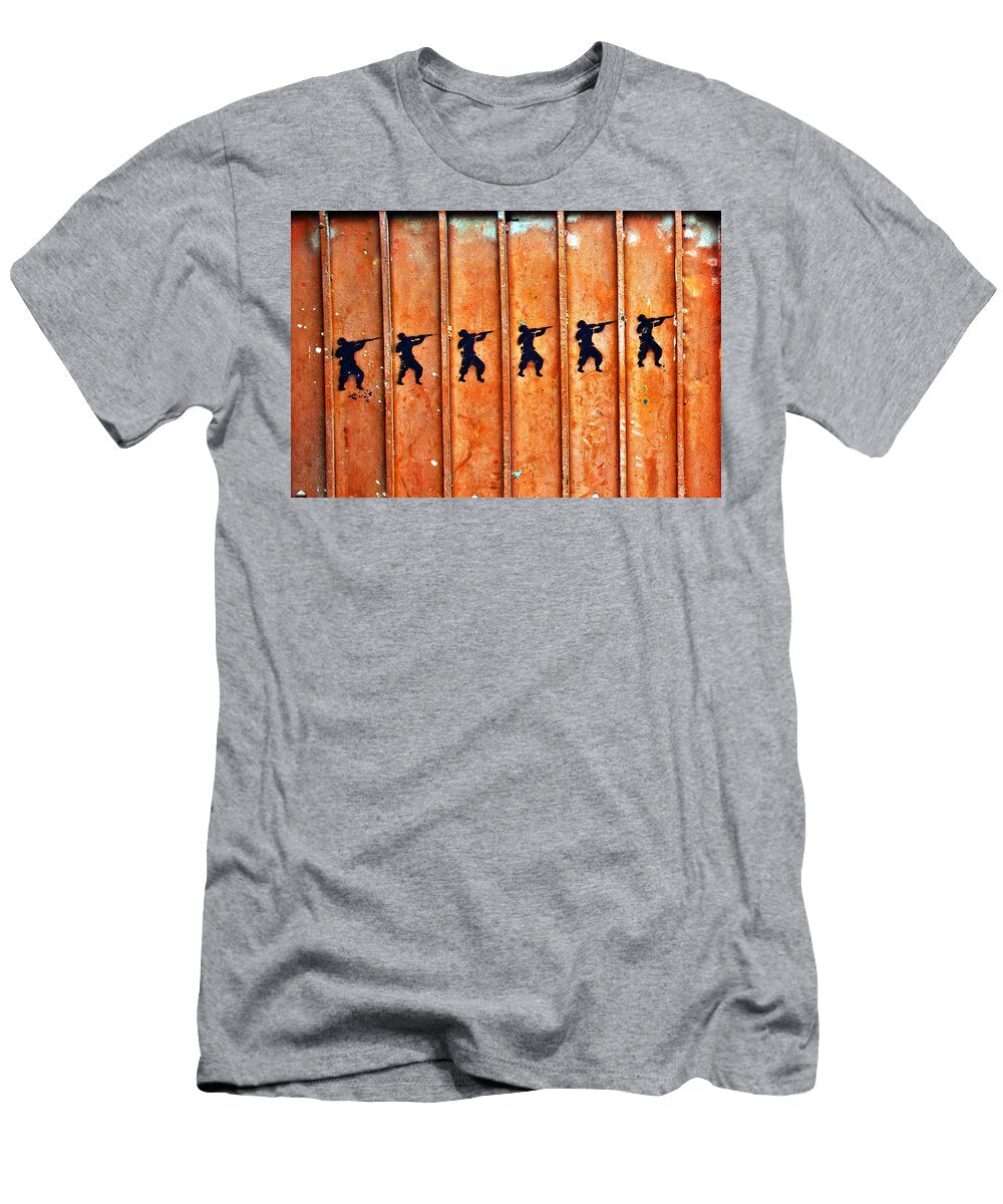 Soldier Graffiti Jess Kraft T-Shirt
