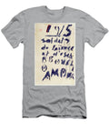 Soldiers of Clay Poem From the Case Darmons Poetry Anthology 1915 Stencil and Ink on Paper Guillaume Apollinaire T-Shirt