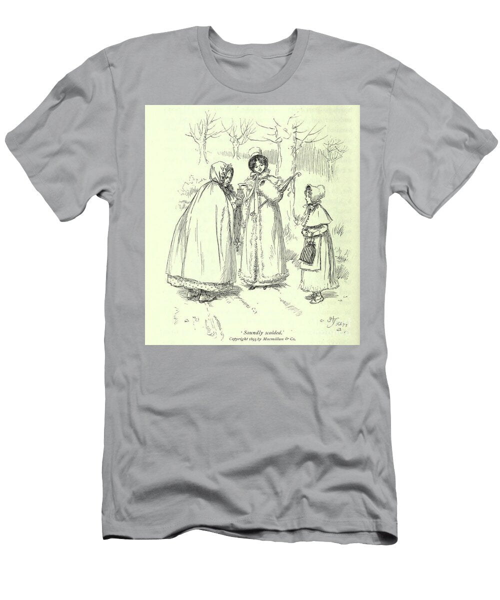 Soundly Scolded L4 Historic Illustrations T-Shirt