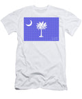 South Carolina State Flag Halftone Bigalbaloo Stock T-Shirt