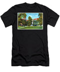 South College Lafayette College Easton Pennsylvania Retro Vintage Poster Carol Japp T-Shirt