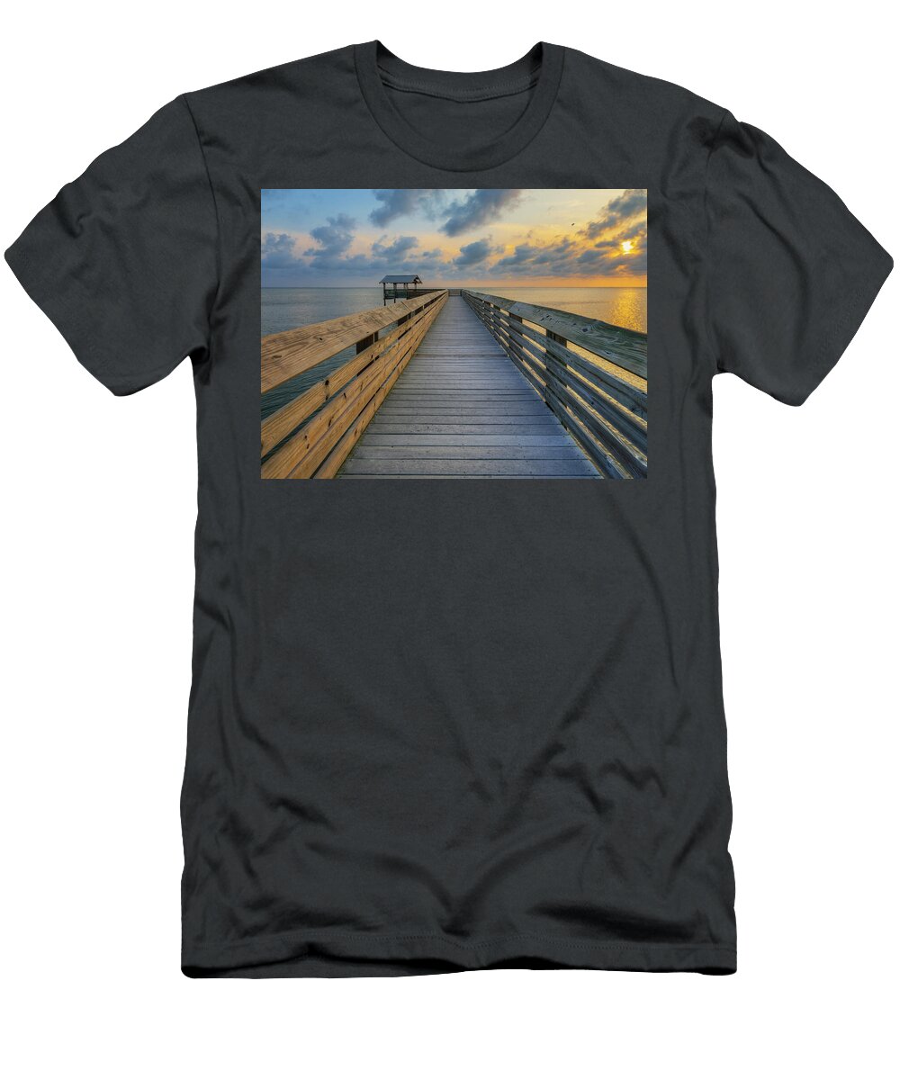 South Padre Island Sunset 42 Rob Greebon T-Shirt
