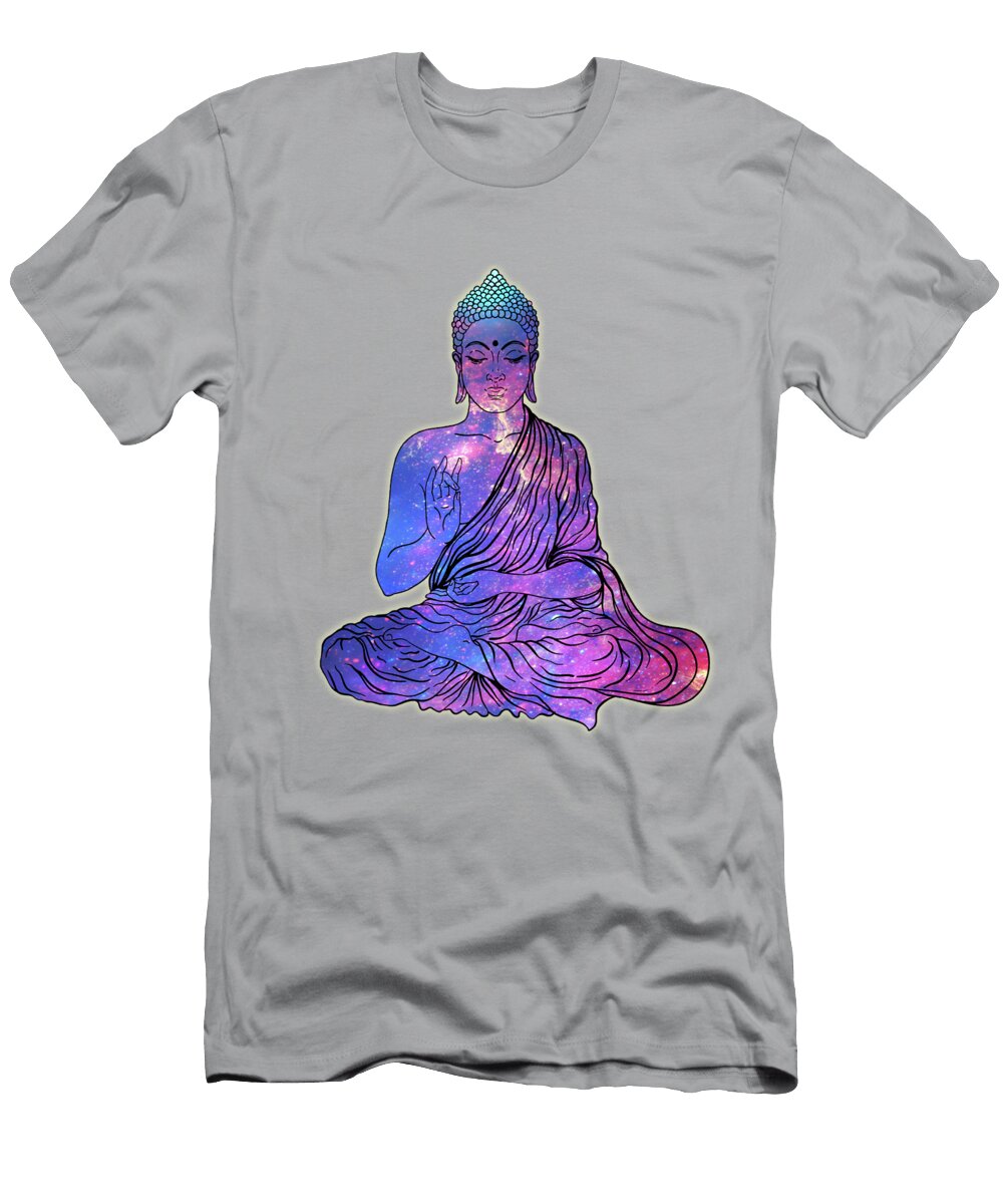Space Buddha Dictionary Art Joanna and Jacob Kuch T-Shirt