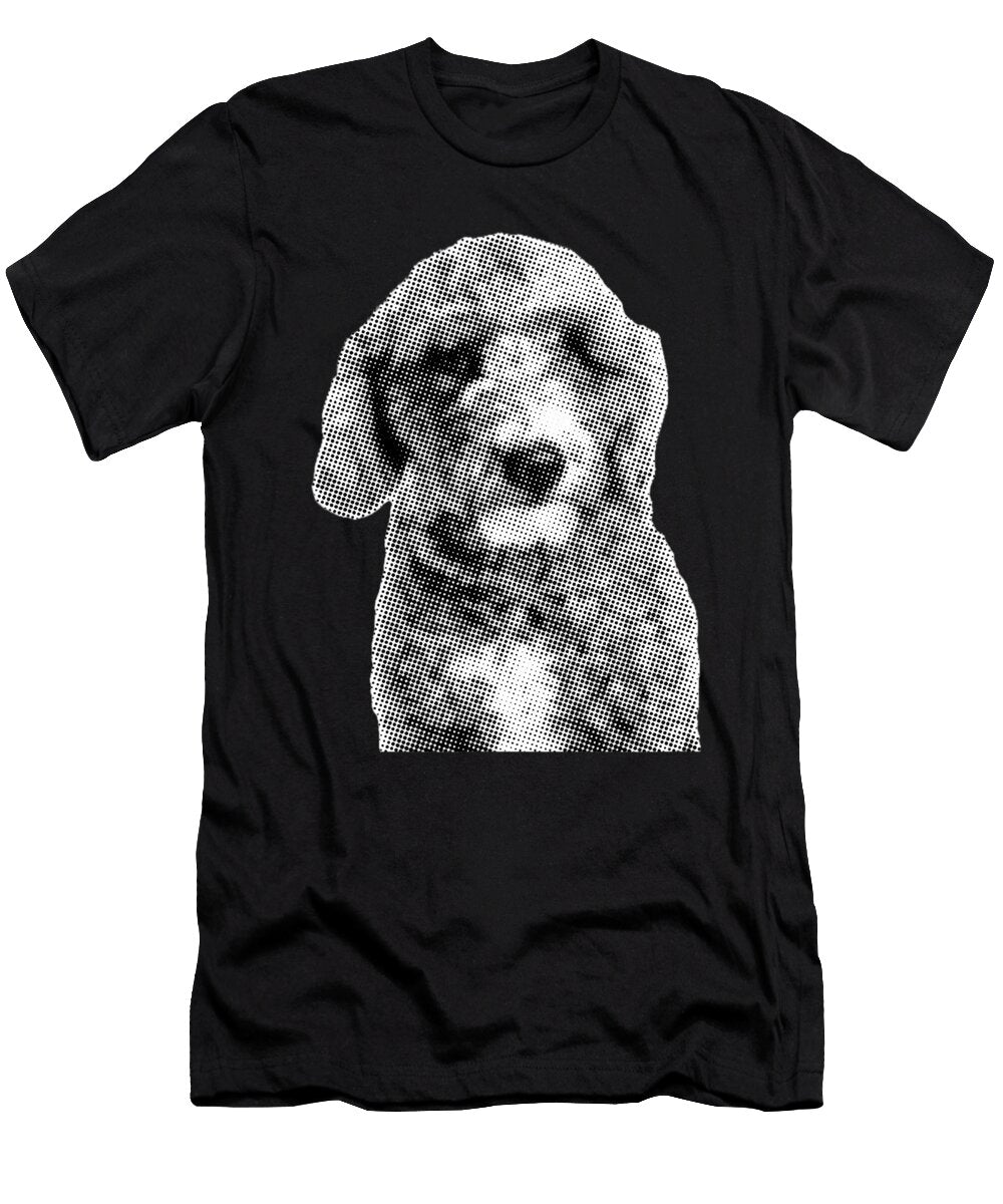 Spanish Water Dog Dotscreen Pop Art Dog Yah Lishr T-Shirt