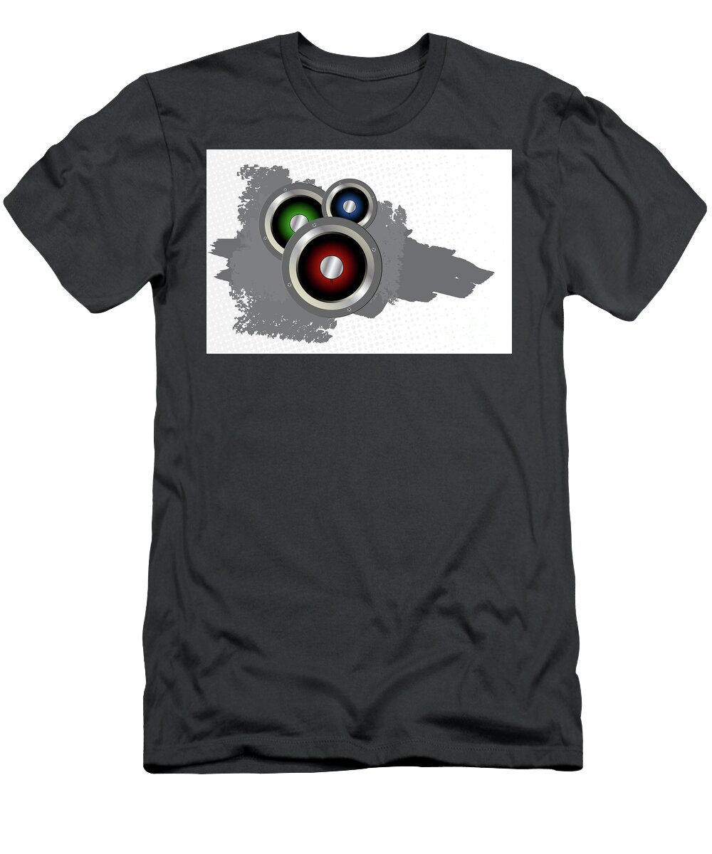 Speaker Grunge Bigalbaloo Stock T-Shirt