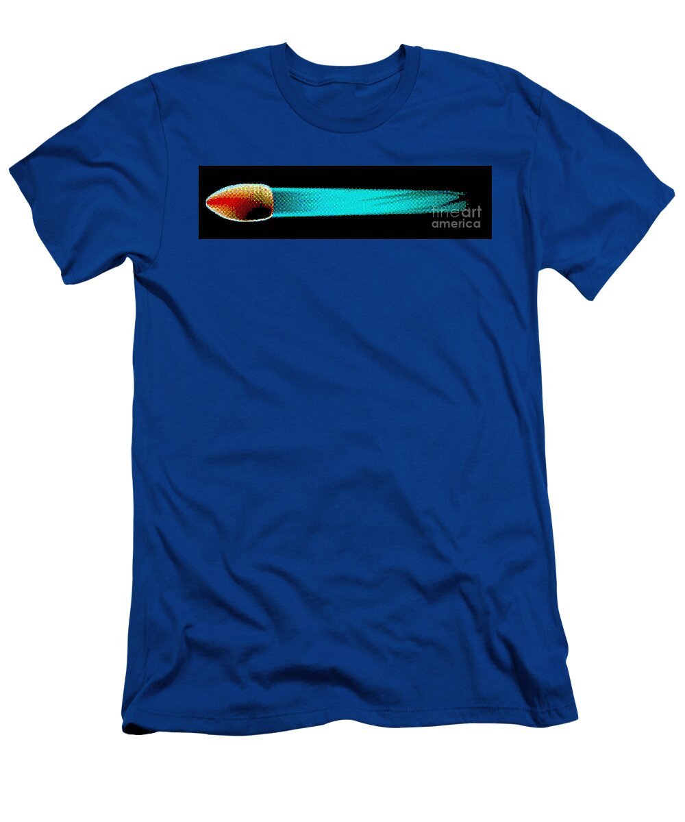 Speeding Bullet Halftone Abstract Bigalbaloo Stock T-Shirt