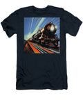 Speeding Train Railroad Comic Book Panel 119 Mad Paperairplanes T-Shirt