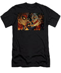Spider Man Faces Off with Joker Kevin Walker and Pixel Reverie T-Shirt