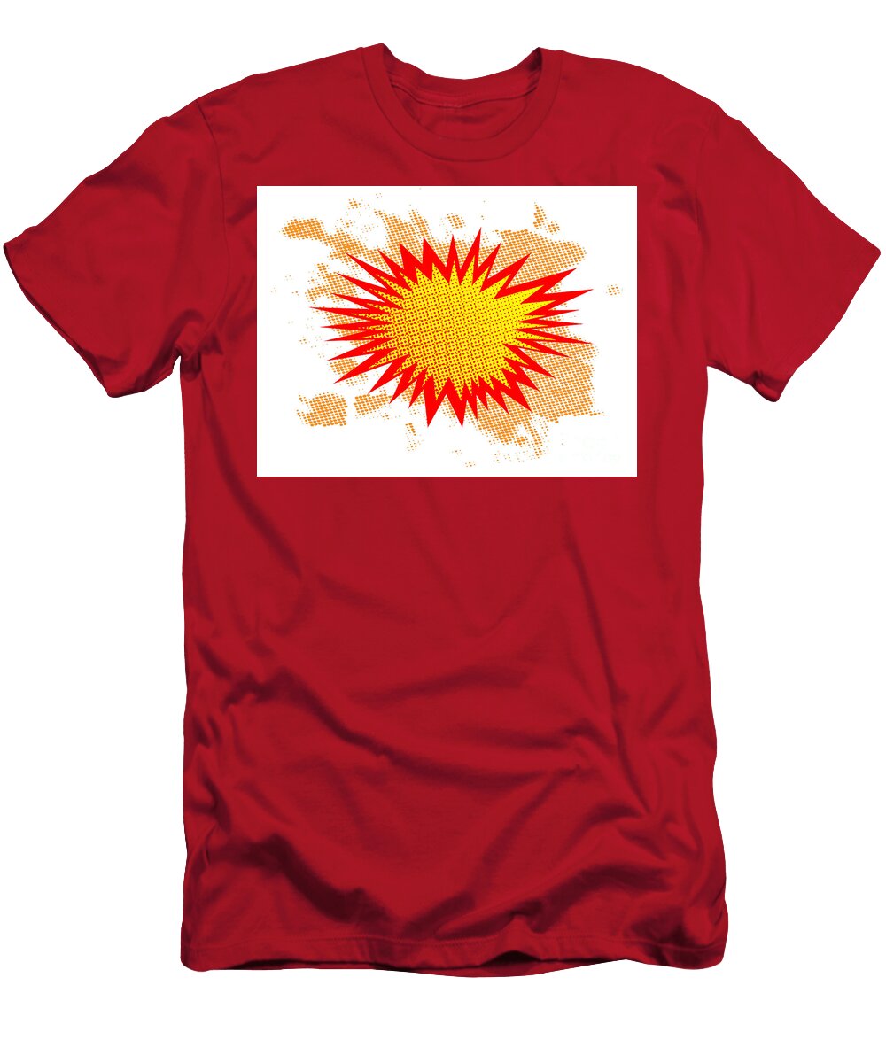 Splat Background Bigalbaloo Stock T-Shirt