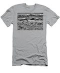 Spring At the Yellowstone Forever Field Campus Black and White Adam Jewell T-Shirt