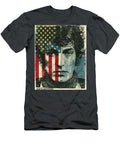 Springsteen American Flag Portrait Kc Jones T-Shirt