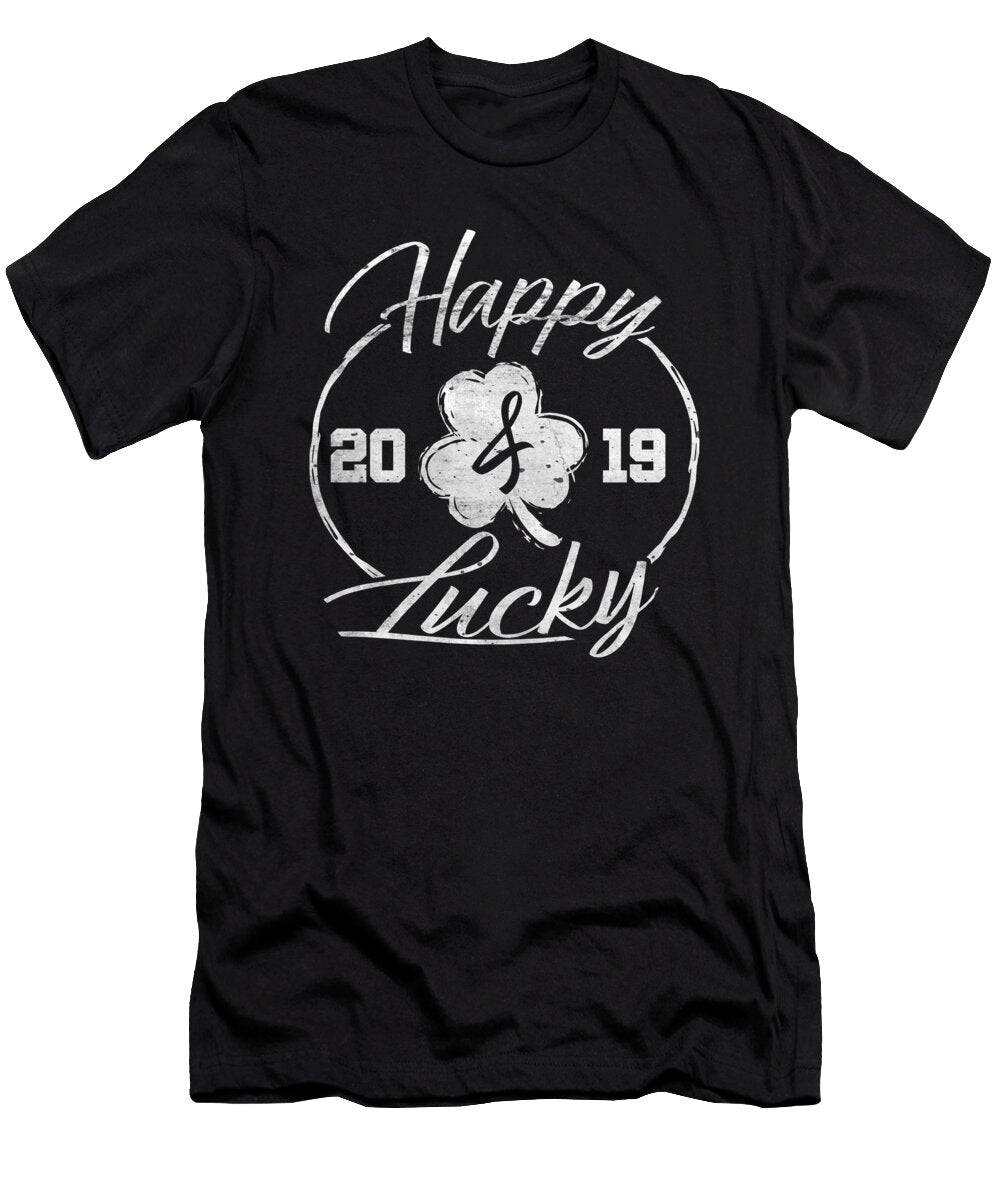 St Patrick Day Irish Happiness Shamrock Gift Alessandra Roth T-Shirt