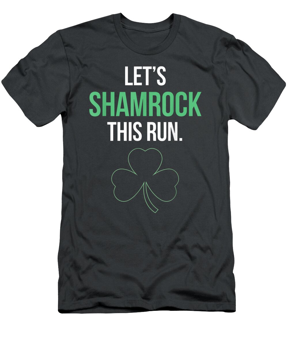 St Patricks Day Running Lets Shamrock This Run Brylie Fadzai T-Shirt