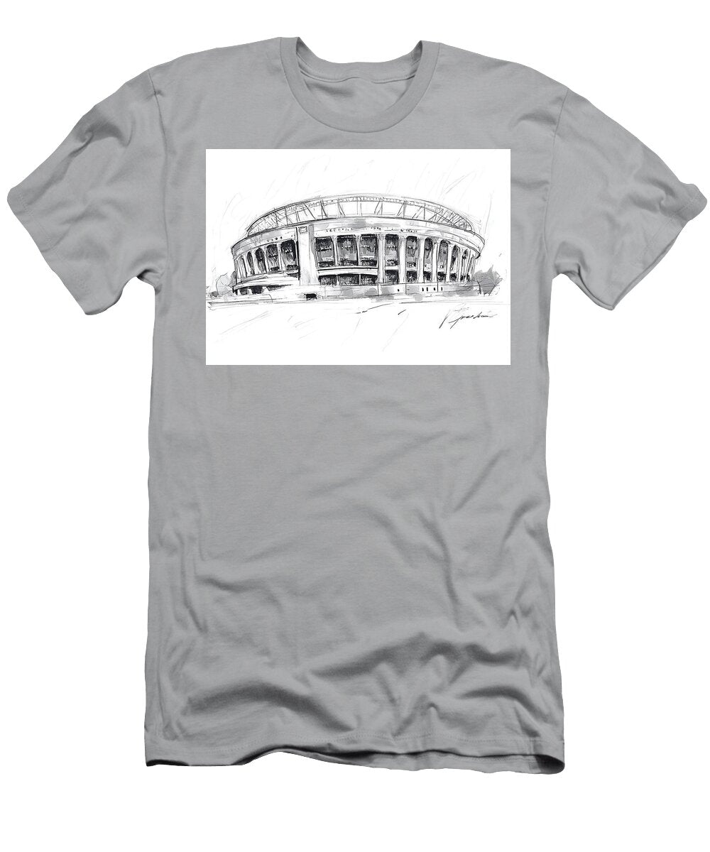 Stadium Sketch Art Aleeza Mcdonald T-Shirt