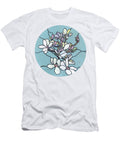 Stained Glass Magnolia Hailey E Herrera T-Shirt