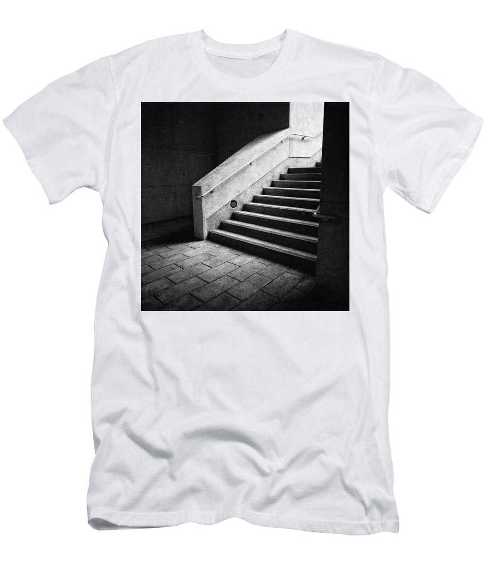 Staircase and Landing Bw Parking Structure Yopedro T-Shirt
