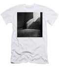 Staircase Into Light Bw Parking Structure Yopedro T-Shirt