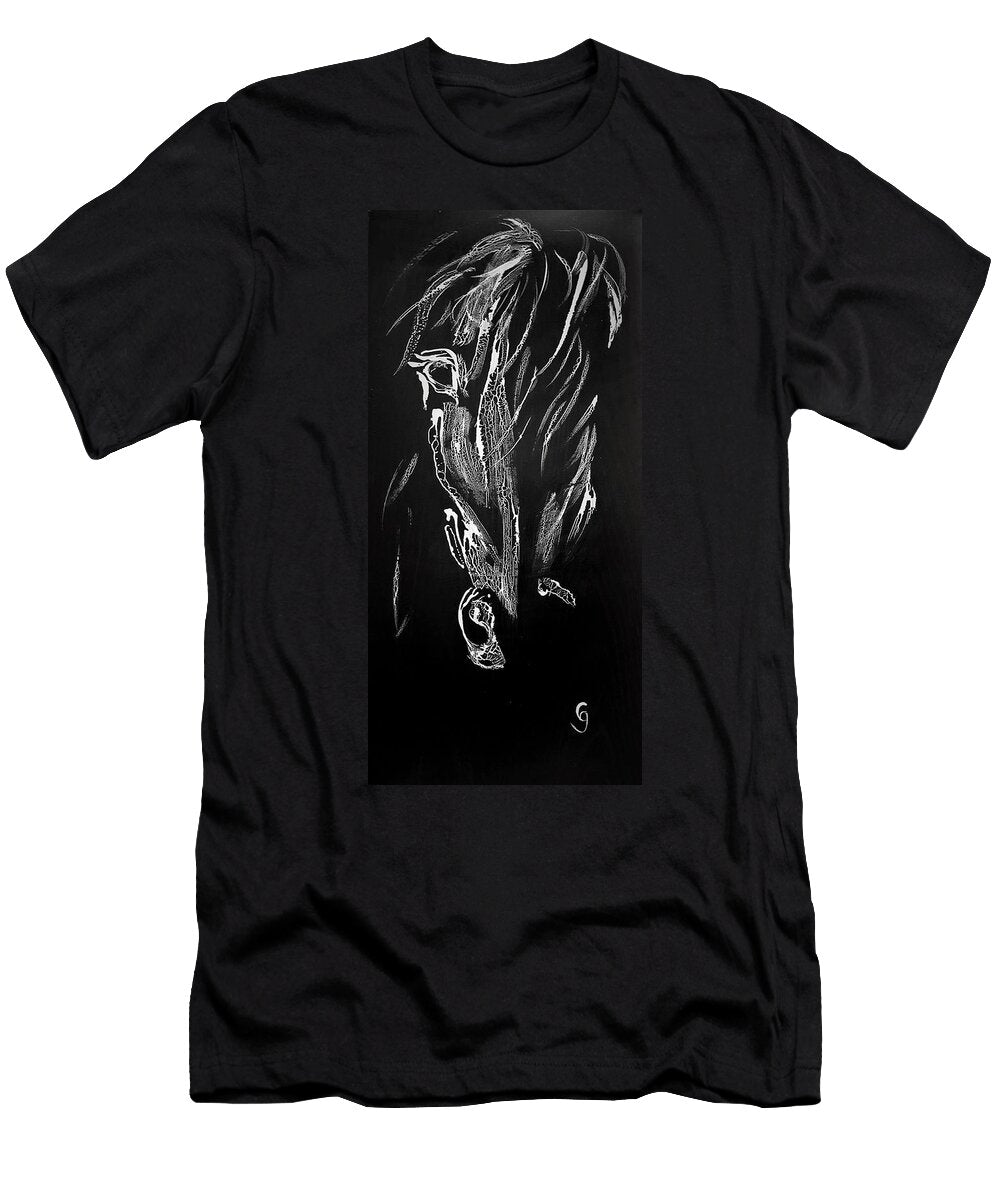 Stallion Abstract 5420 Cheryl Nancy Ann Gordon T-Shirt