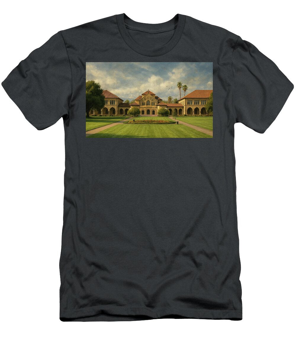Stanford Oval Stanford University Floyd Snyder T-Shirt