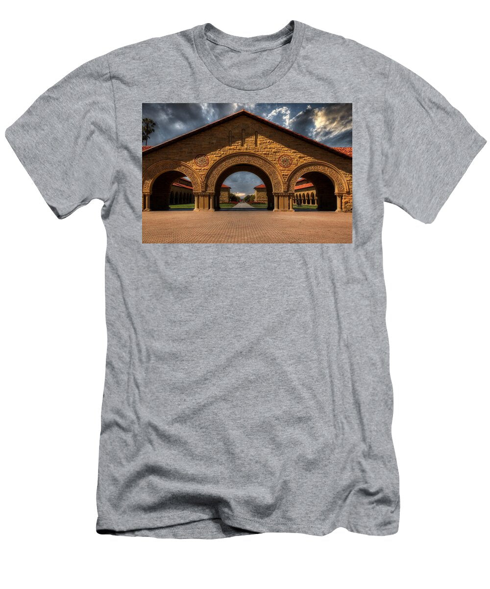 Stanford University Campus At Sunset Library of Congress T-Shirt