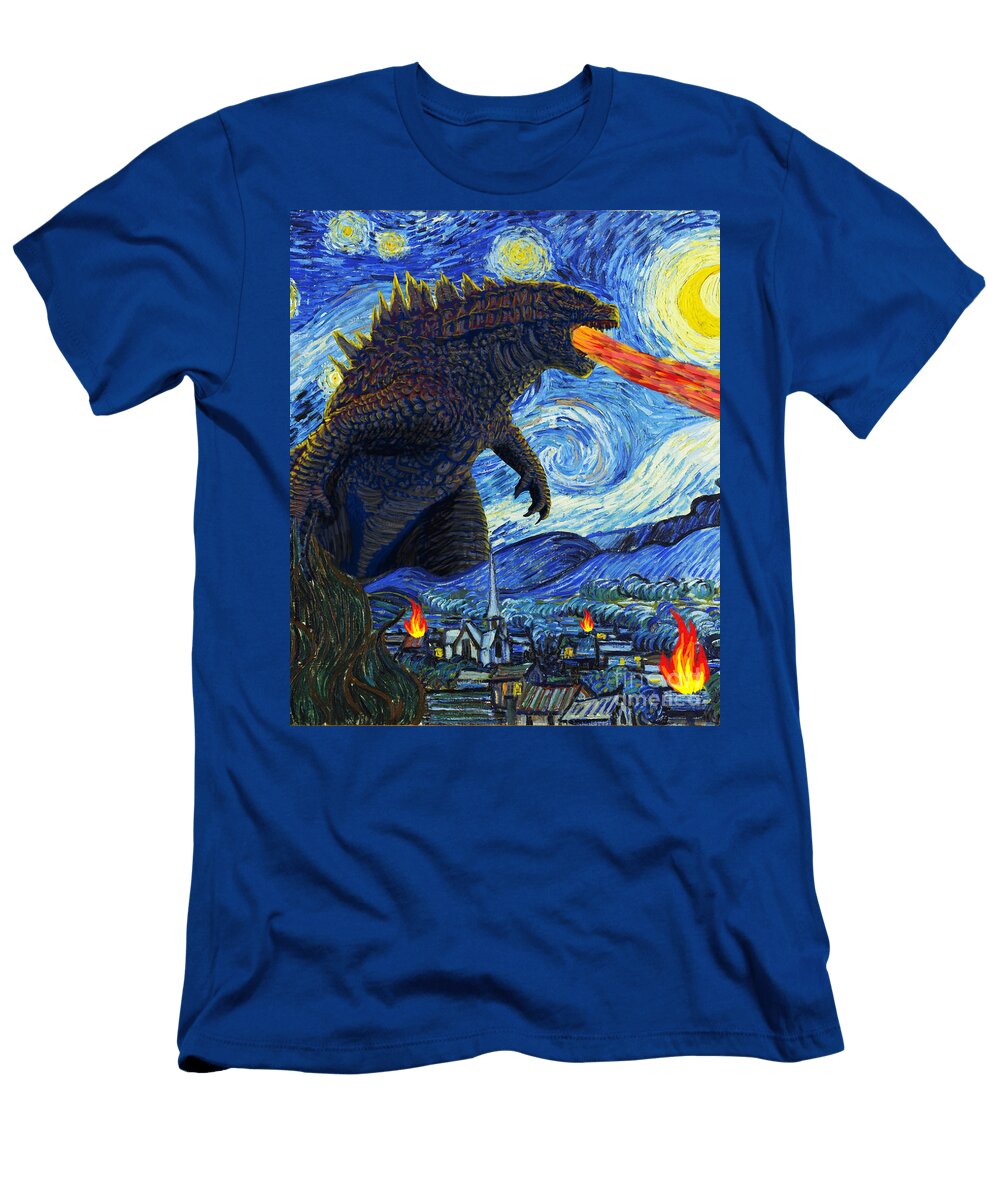 Starry Monster Iconic Street Food Delights Mizorey T-Shirt