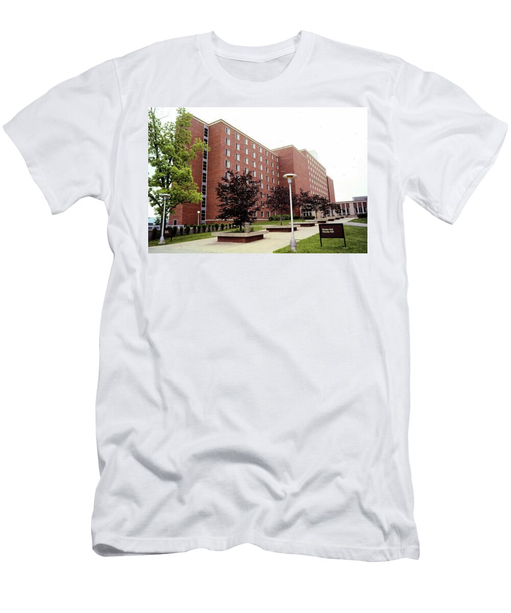 Stately University Dormitory Building Brian Green T-Shirt