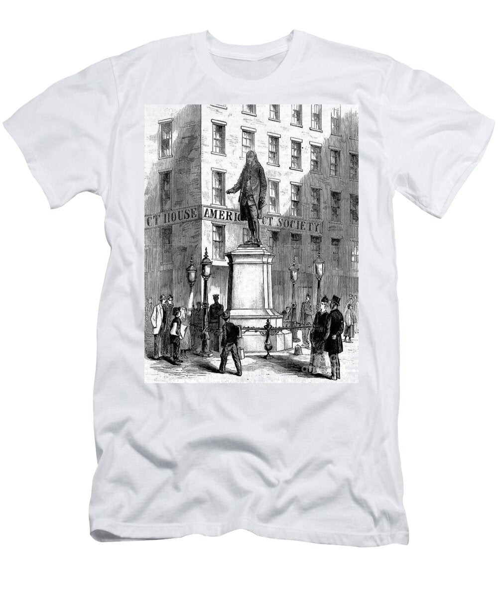 Statue of Franklin Pete Klinger T-Shirt