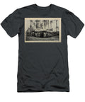 Statue of Rameses Ii At the Site of Ancient Memphis M4 Historic Illustrations T-Shirt