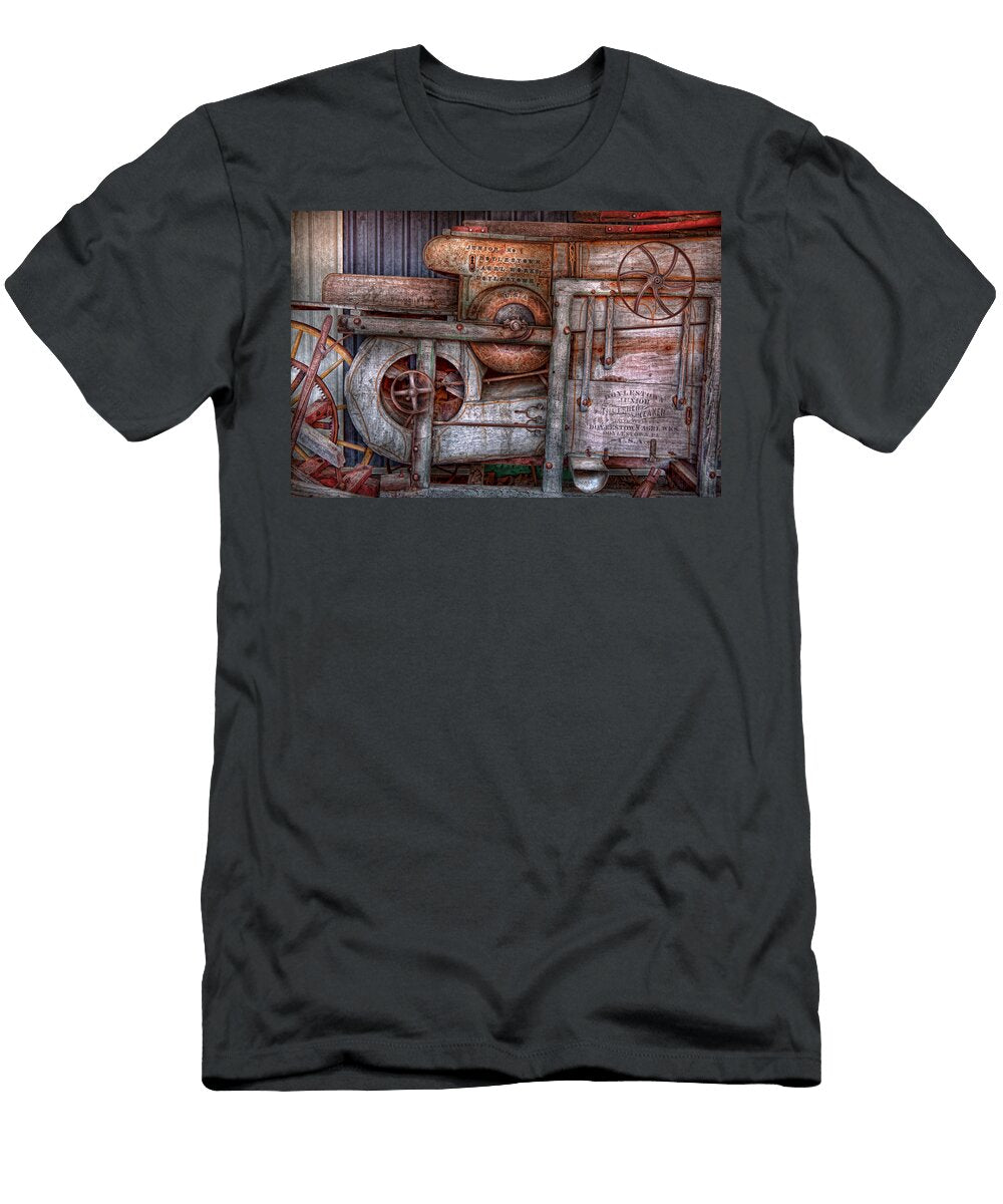 Steampunk My New and Improved Machine Mike Savad T-Shirt