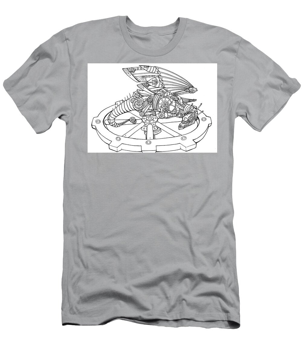 Steampunk Dragon Samantha Bergamo T-Shirt
