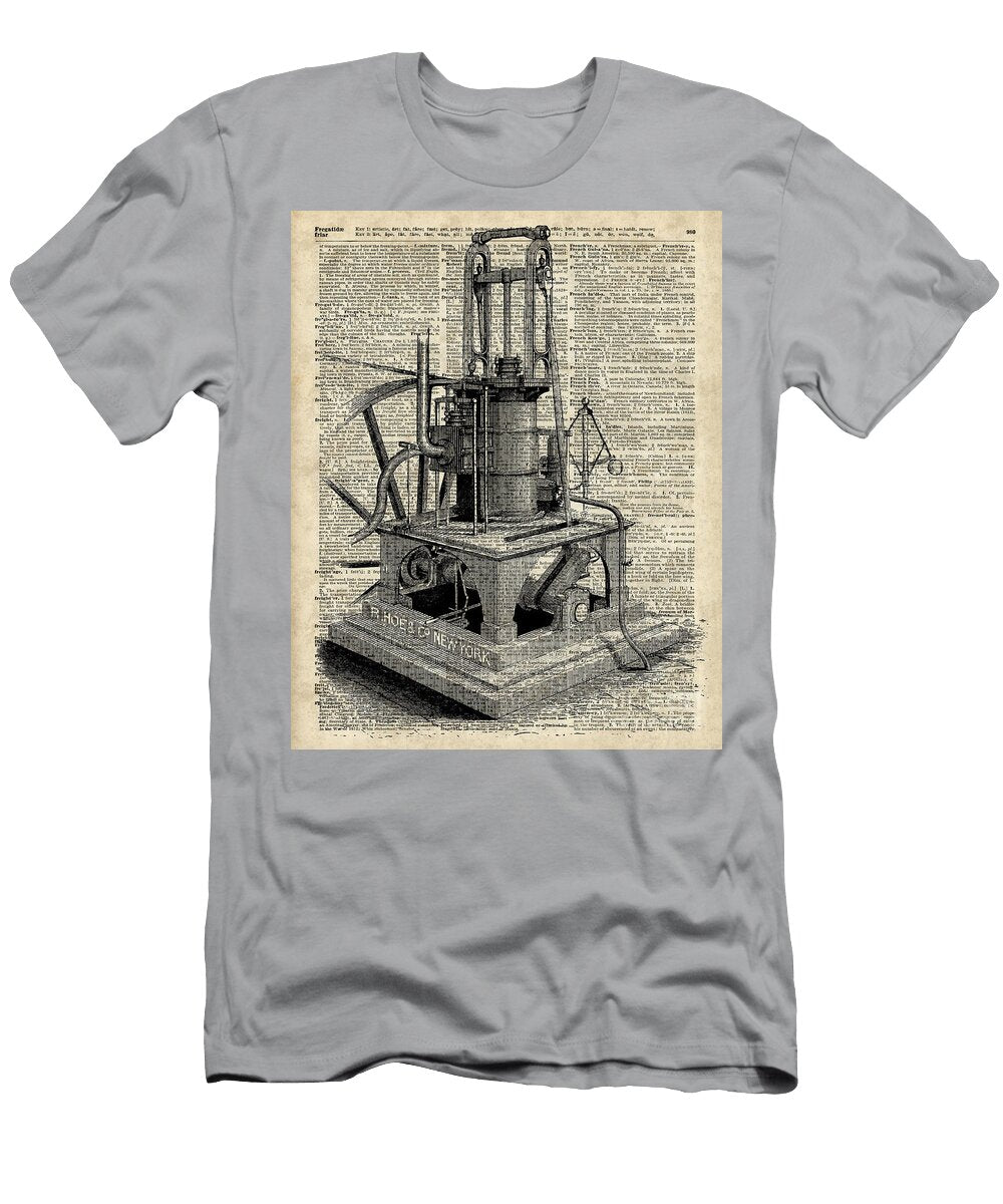 Steampunk Machine Jacob Kuch T-Shirt