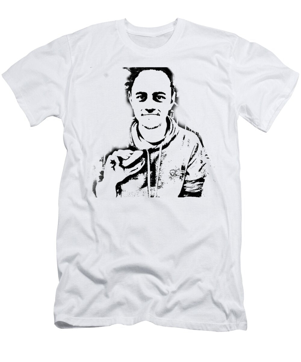 Stencil Coogan No Text Andrew Wilmot T-Shirt