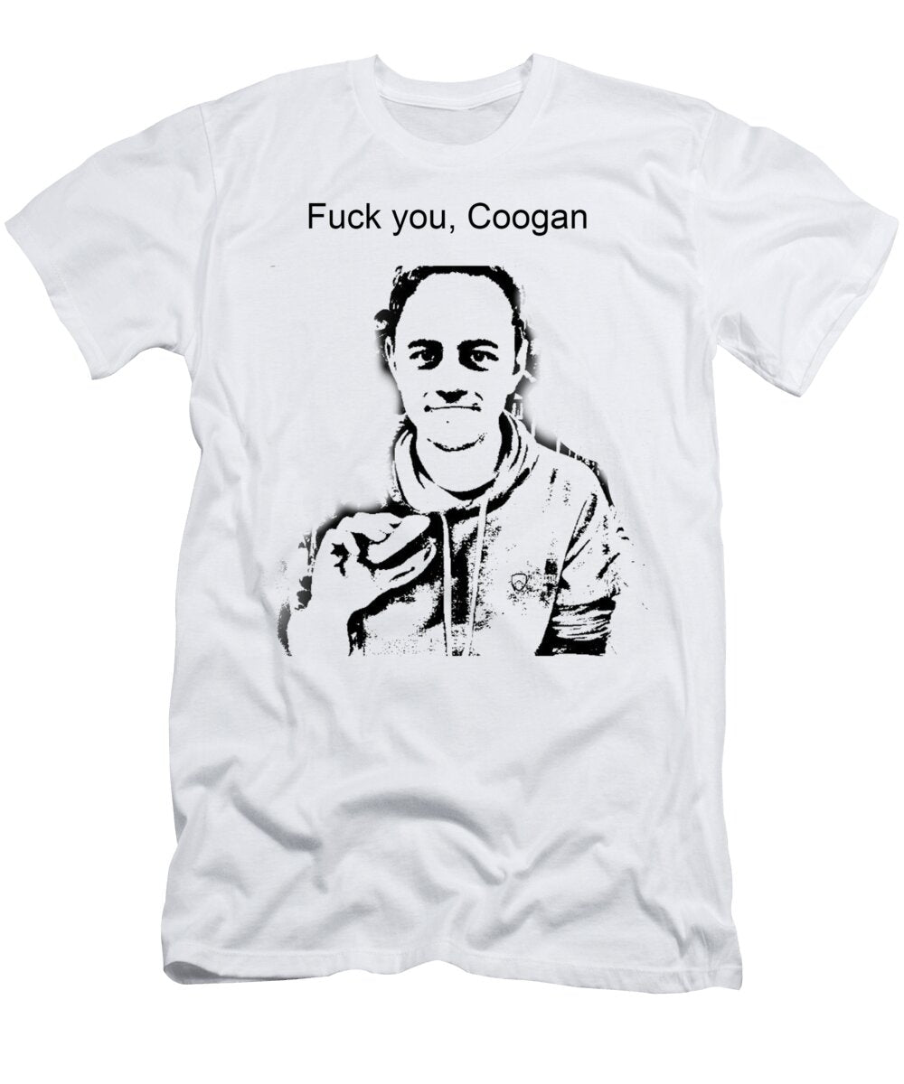Stencil Coogan with Text Andrew Wilmot T-Shirt