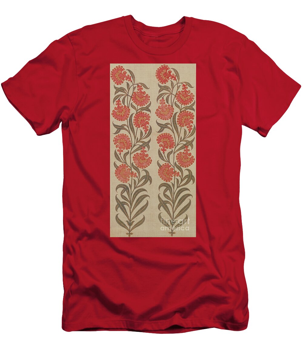 Stencilled and Hand Painted Cotton Girdle or Patka Rajasthan India Indian School T-Shirt