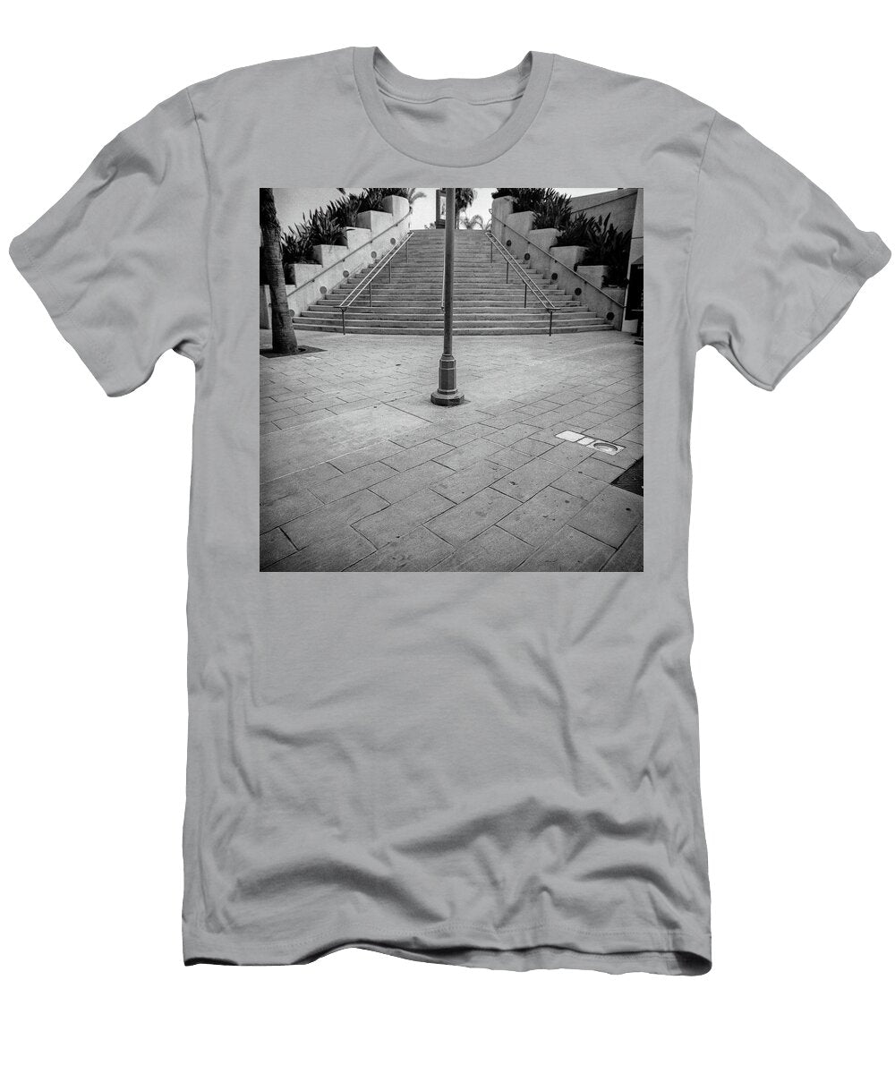 Steps and Light Pole Parking Structure Yopedro T-Shirt