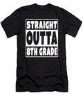 Straight Outta 8th Grade Graduation Class Eyes Four T-Shirt