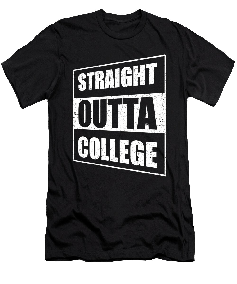 Straight Outta College Steven Zimmer T-Shirt