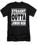 Straight Outta Junior High Graduation Class Eyes Four T-Shirt