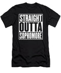 Straight Outta Sophomore Graduation Funny Jensen Cena T-Shirt