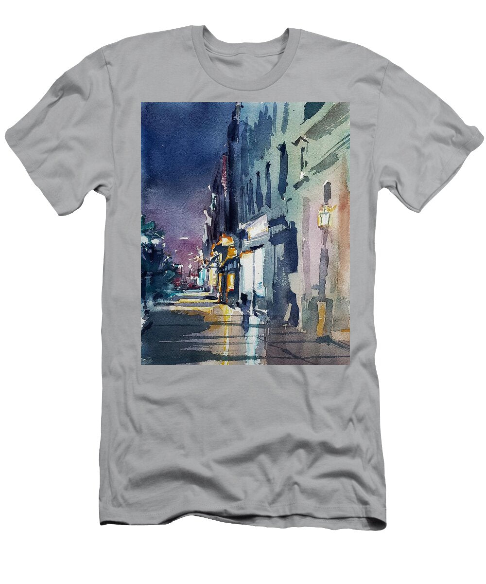 Street At Night Lauren Dane T-Shirt