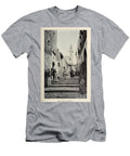 Street View in Jerusalem M5 Historic Illustrations T-Shirt