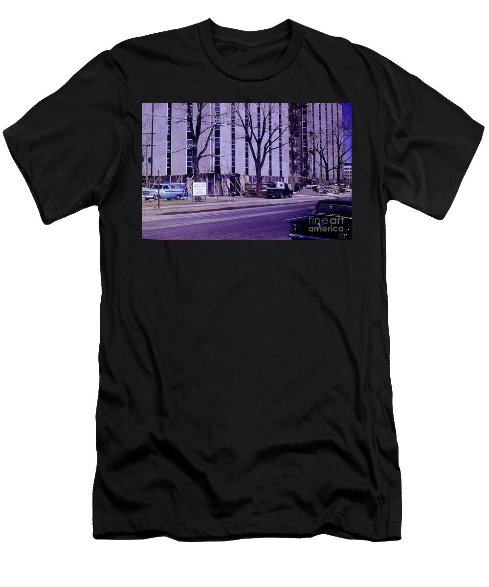 Student Housing Being Built At University of Wyoming 1965 S Leonard T-Shirt