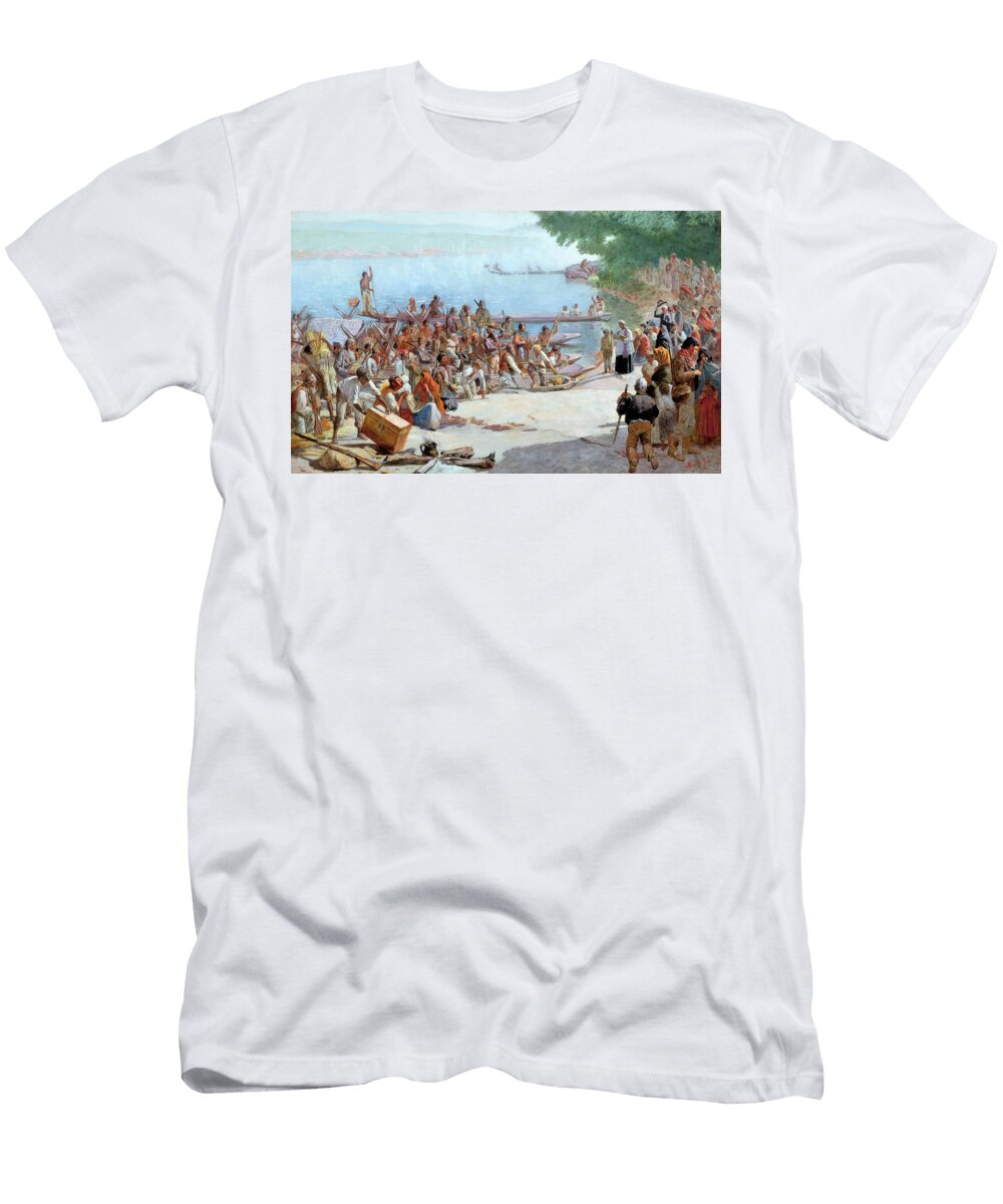 Study for Departure of the Moncao Digital Remastered Edition Jose Ferraz De Almeida Junior T-Shirt