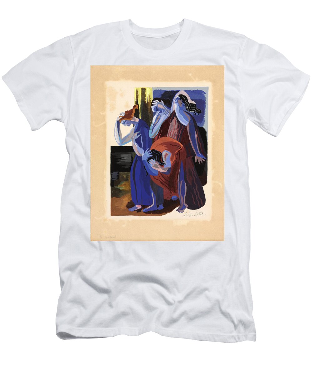 Study for Seven Against Thebes Aleksandra Exter T-Shirt