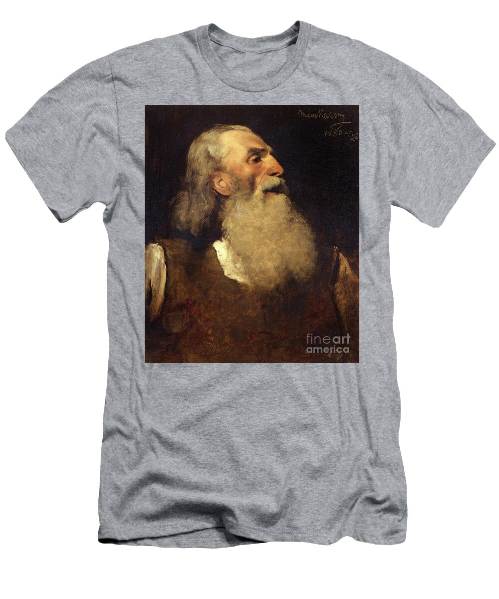 Study for the Central Figure in Christ Before Pilate Mihaly Munkacsy T-Shirt
