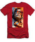 Stylish Woman in Sunglasses Kevin Walker and Pixel Reverie T-Shirt