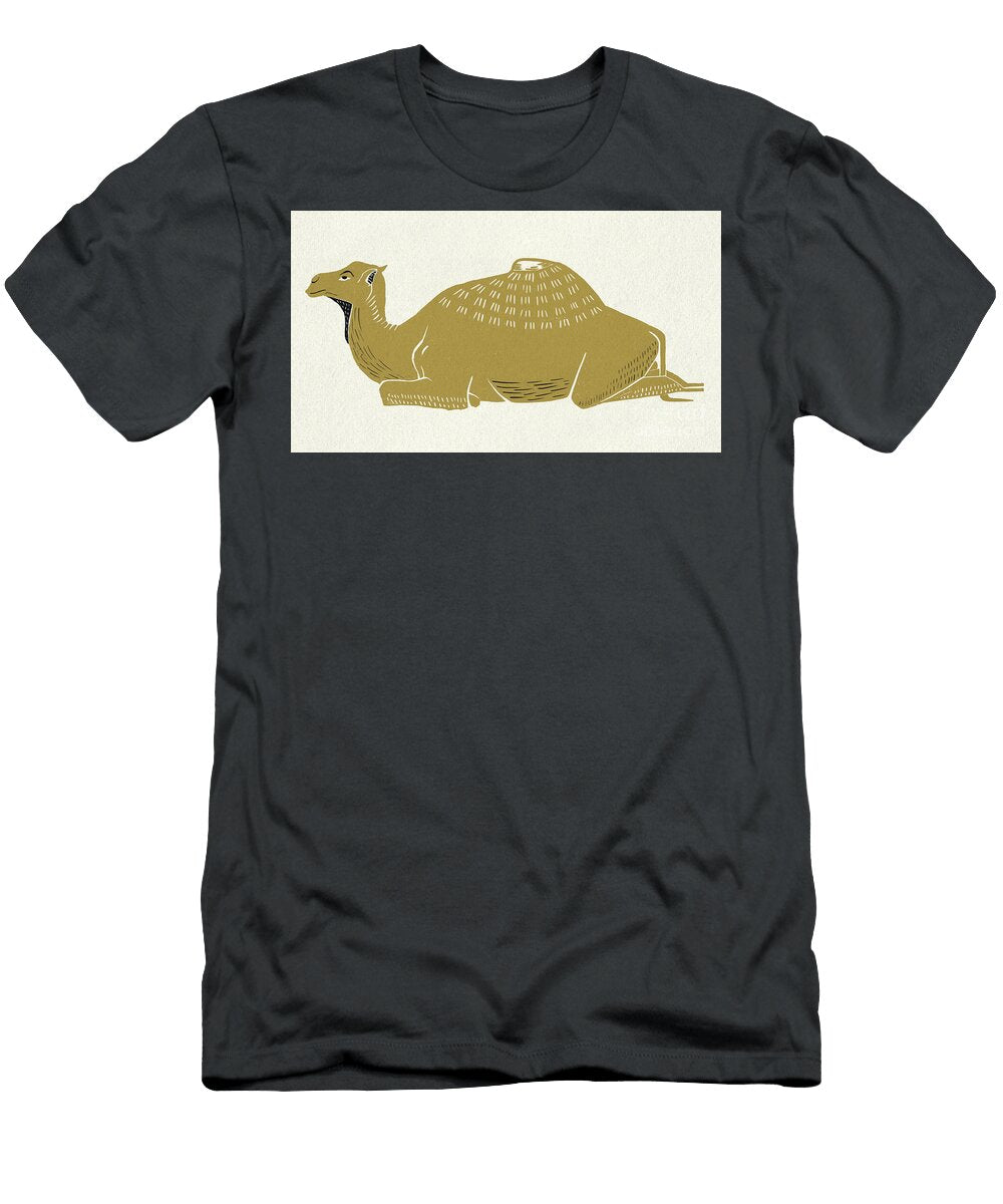 Stylized Camel Illustration Al Fanous T-Shirt