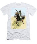 Sudanese Cavalry At the Battle of Omdurman American School T-Shirt